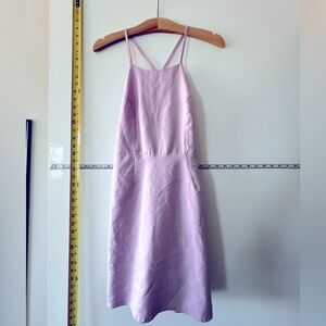 Lavender brunch dress